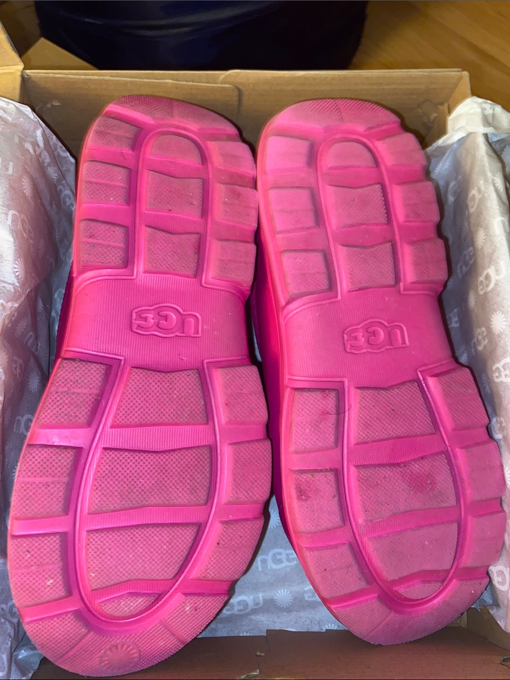 UGG Hot Pink Tasman X, Slip-On Clog - Picture 3 of 6